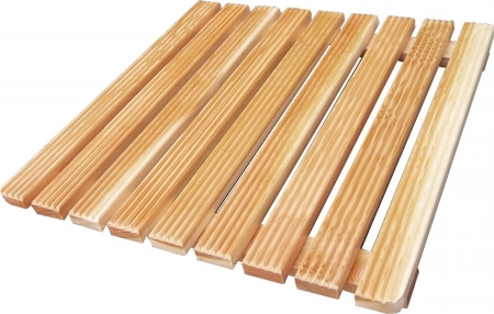 Pedana doccia larice cm 50x50 per piatti da 70x70