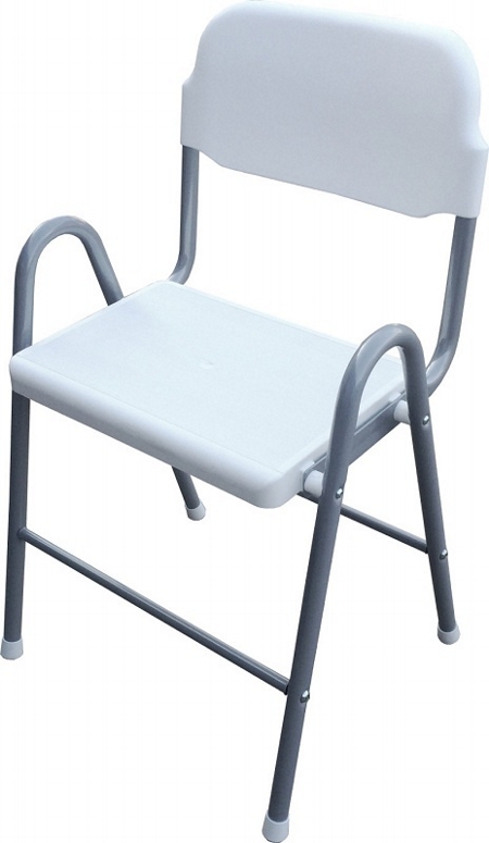 Safety seat with backrest TÜV GS Certified